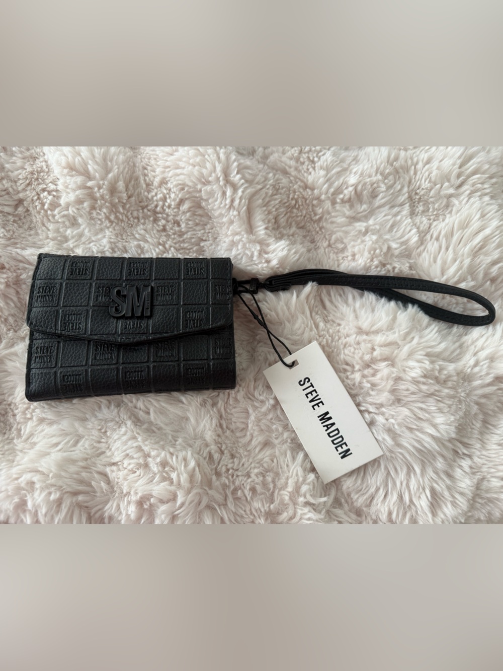 Steve Madden Black BBRETT HOLLYWOOD Wallet